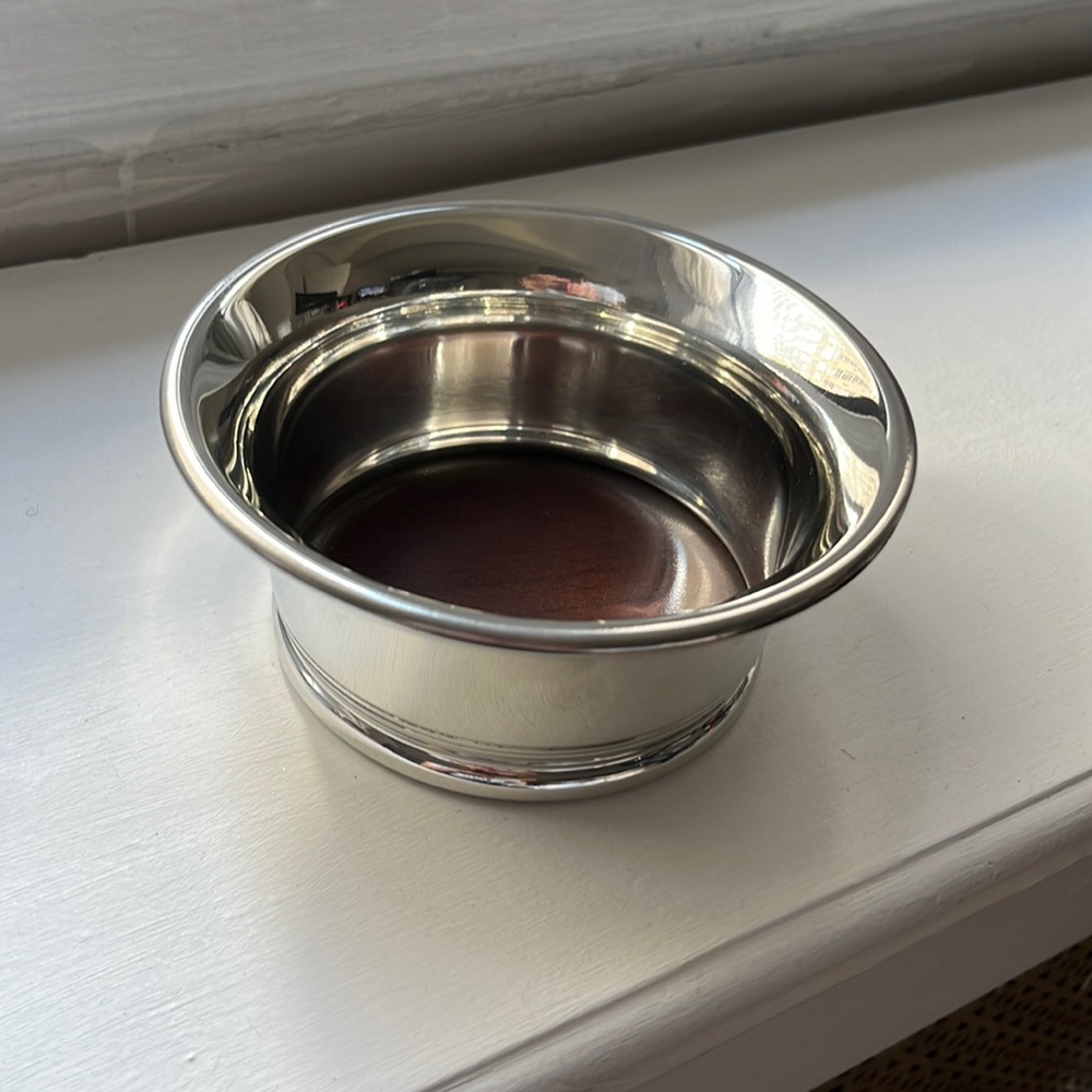 New Schroth’s Handmade Pewter Bowl